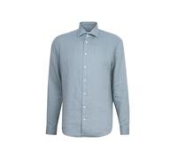 Seidensticker Business Hemd Herren Regular Fit Leinen grün, 44