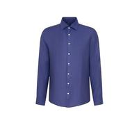 Seidensticker Herren Business Hemd - Regular Fit - Soft - Kent-Kragen - Langarm - 100% Leinen