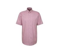 Seidensticker Herren Business Hemd Regular Kurzarm Button-Down-Kragen Bügelfrei 100% Baumwolle