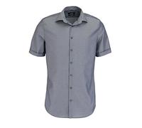 SN021001 Seidensticker Herren Hemd kurzarm Rückenabnhäher für die taillierte Passform Anthracite 38