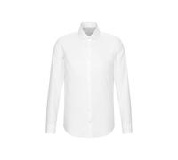 Seidensticker Businesshemd Herren Slim Fit 100% Baumwolle Weiß Größe 42