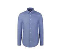 Shaped Business Hemd Druck Blau 44 (01.849905-0014-44)