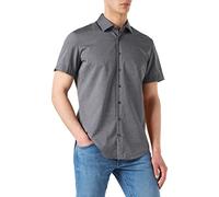 Seidensticker Herren Business-Hemd - Slim Fit - Bügelfrei - Kent-Kragen - Kurzarm - 100% Baumwolle