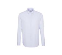 Seidensticker Herren Business-Hemd Slim Fit Bügelfrei Kentkragen Langarm Baumwolle