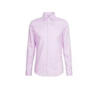 Businesshemd SEIDENSTICKER "Schwarze Rose", Herren, Gr. L (41), normale Ärmellängen, lila (violett), 100% Baumwolle, unifarben, slim fit, Langarm 2-Knopf-Manschette, Hemden, Slim Kentkragen Uni (75080