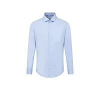 Seidensticker Business Hemd Herren Slim Fit Baumwolle blau, 45