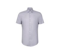 Seidensticker Herren Business-Hemd - Slim Fit - Bügelleicht - Kent-Kragen - Kurzarm - 100Prozent Baumwolle