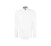Seidensticker Slim Fit Hemd weiss, Einfarbig