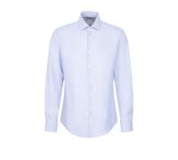 Seidensticker Slim Fit Leinenhemd hellblau, Einfarbig