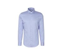 Seidensticker Herren Business Hemd Slim Langarm Kentkragen Bügelleicht 100% Baumwolle