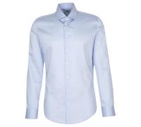 Seidensticker Herren Business Hemd, Blau, Kragenweite: 41