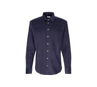 Regular Casual Hemd Uni Blau 44 (01.145581-0018-44)