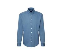 Seidensticker Herren Casual Hemd, Blau, 41 EU