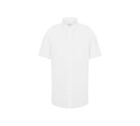 Seidensticker Herren Business-Hemd - Comfort Fit - Bügelfrei - Kent-Kragen - Kurzarm - 100% Baumwolle, Weiß (Weiß 01), 52 EU