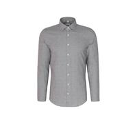 Slim Flanellhemd Karo Blau 43 (01.645130-0013-43)
