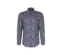 Seidensticker Herren Flanellhemd - Slim Fit - Bügelleicht - Kent-Kragen - Langarm - 100% Baumwolle