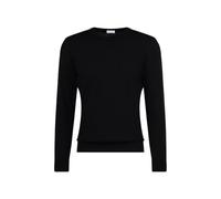 Seidensticker Pullover Polo Piquè – Regular Fit, bügelleicht, Baumwolle – Schwarz L