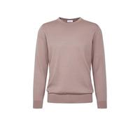 Pullunder SEIDENSTICKER "Schwarze Rose", Herren, Gr. 3XL, pecan, 100% Wolle, unifarben, regular fit, Rundhals, Pullover Pullunder, 1/1 Rundhals Uni (36455455-XXXL) pecan
