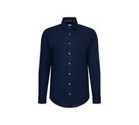 Seidensticker Herren Men Slim Patch Longsleeve Cotton Hemd (1er Pack)