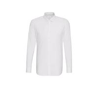 Seidensticker Herren Mens Longsleeve Bügelfreies Hemd Mit Sehr Schmalem Schnitt - X-Slim Fit Langarm Kent-Kragen, Weiß(474980), 43 EU