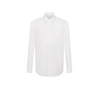 Seidensticker Herren Galahemd Comfort Fit, Kentkragen, bügelfrei, 100% Baumwolle, Ecru Gr. 47