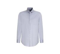 Seidensticker Herren Mens Regular Longsleeve Cotton Hemd, Mid Blue(143510), 44 EU
