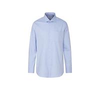 Seidensticker Herren Mens Regular Longsleeve Cotton Shirt, Blau(153690), 45 EU
