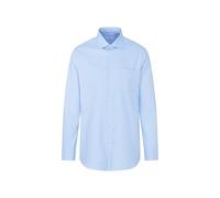 Businesshemd SEIDENSTICKER "Schwarze Rose", Herren, Gr. XXL46, normale Ärmellängen, blau (hellblau), 100% Baumwolle, unifarben, regular fit, 2-Knopf-Manschette, Hemden, Regular 1/1 Kentkragen Uni (199