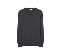 Seidensticker Pullover Herren Regular Fit Rundhals Wolle grau, M