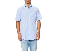 Seidensticker Herren Mens Regular Shortsleeve Businesshemd, Hellblau(003001), 39 EU