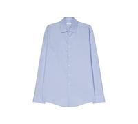 Seidensticker Herren Mens Slim Longsleeve Cotton Businesshemd, Mittelblau(693650), 40 EU