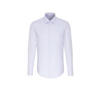 Seidensticker Herren Businesshemd Slim Fit Baumwolle Langarm Hellblau Größe 42
