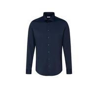 Seidensticker Herren Business-Hemd NEW KENT 39 Slim Fit bügelfrei Kentkragen Langarm Baumwolle