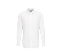 Seidensticker Herren Menshaped Extra Longsleeve (Ela) Cotton Hemd, Weiß(021005), 44 EU