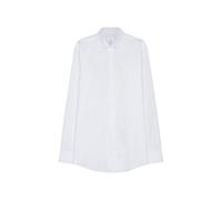 Seidensticker Herren Modern Langarm mit Button-down Kragen Soft Uni Smart Business Businesshemd, Weiß (Weiß 1), 44