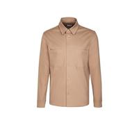 Seidensticker Herren Overshirt Regular Langarm Kentkragen 97% Baumwolle 3% Elastan