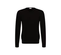 Pullunder SEIDENSTICKER "Schwarze Rose", Herren, Gr. 3XL, schwarz, 100% Wolle, unifarben, regular fit, V-Ausschnitt, Pullover Pullunder, 1/1 V-Neck Uni (20041139-XXXL) schwarz
