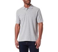 Seidensticker Regular Fit Poloshirt Kurzarm grau