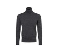 Seidensticker Pullover Schwarze Rose, Rollkragen, 100% Wolle, bügelleicht, Grau, Gr. M