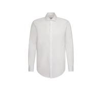 Seidensticker Herren Regular Fit Hemd, Weiß, 39 EU