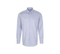 Seidensticker Herren Regular Fit Langarm Hemd, Mittelblau, 44