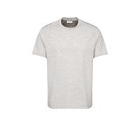 Seidensticker T-Shirt Regular Fit Rundhals 100% Baumwolle Einfarbig Herren Gr. L Hellgrau