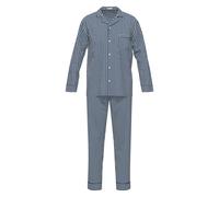 Seidensticker Herren Schlafanzug, lang - Classic Pyjama Set, Web-Schlafanzug, Knopfleiste, Baumwolle L Mehrfarbig