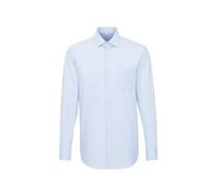 Seidensticker Herren Seidensticker Herren Business Hemd Modern Regular Businesshemd, Blau (11 Millraye Hellblau), 45