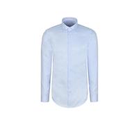 Seidensticker Herren Shaped Fit Langarm Business Business-Hemd, Blau, 42 Tall EU
