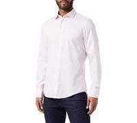 Seidensticker Herren Slim Fit Langarm Hemd, Rosa, 40