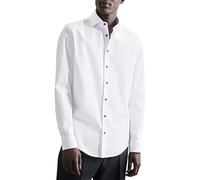 Seidensticker Business Hemd Herren Slim Fit Baumwolle weiß, 37