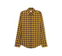 Seidensticker Herren Slim Fit Langarm Twill Hemd, gelb, XS