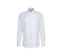 Seidensticker Herren Smokinghemd Shaped 1/1 Kläppchenkragen Bügelfrei 100% Baumwolle