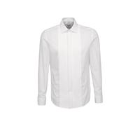 Smokinghemd SEIDENSTICKER "Shaped" Gr. 42, normale Ärmellängen, weiß Herren Hemden Langarm (34979136-42)